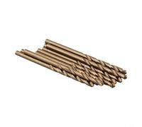 High Performance 50pcs HSS M35 Cobalt Drill Bits for Tough For Stainless Steel with 135 Degree Split Point Design