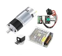 High-performance 775 Planetary Geared Motor DC 12V24V 775 Motor 8RPM~1600RPM Slow Speed Adjustable High Torque 42mm Brushed Gear Motor DIY accessories(24V 16RPM_PACKAGE E)