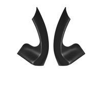 High-Performance 95A Flexible TPU Invisible Front Lip Compatible for Tesla Model 3 Model Y 2017-2023 Front Bumper Protective Trim(Y Matte black 2 PCS)