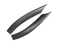 High-Performance 95A Flexible TPU Invisible Front Lip Compatible for Tesla Model 3 Model Y 2017-2023 Front Bumper Protective Trim(3 Matte carbon 2 PCS)