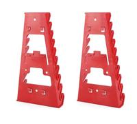 High Performance ABS Multisllot Tool Organisers Wall Mounting Storage for Screw Impact for Screwdrivers Workshop Garage Multislot Plastic Tool Holder