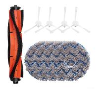 High Performance Accessory Bundle For Eufy For Omni C20 Vacuum Cleaner Featuring Main Brush, Edge Brushes And Mop Cloths