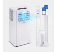 VonHaus Air Conditioning Unit 12000 BTU - WiFi, Smart Portable Air Conditioner Enabled with Alexa/Google Home, Window Venting Kit, Remote Control, 4 Modes, 3 Speeds, 24hr Timer, Wheels, Carry Handle