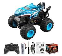 High Performance All Terrain Off Road Remote Control With Rechargeable Battery And Advanced Suspension System For Adults And Kids (B, A)