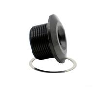 High Performance Alloy Crank Bolt for Bicycle For XTR FC-M9100, Provides Secure Locking and Prevents Slippage (Black id)