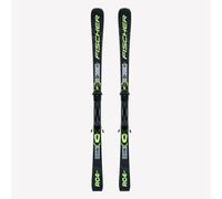 High-performance Alpine Skis With Bindings - Fischer Rc4 St - Black And Yellow