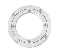 High Performance Aluminium Alloy Turntable, Round Dining Table Smooth Rotating Plate, Aluminium Carousel for Dining Tables (8 inches - 202 x 8.5 mm)