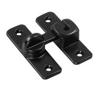 High Performance Bar Door Lock, Security Bolt Made of Stainless Steel, Barn Door Lock, Barn Door Latch, Household Rules Tool for Shutters, Sheds, Room, Cabinet