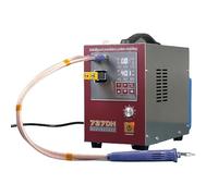 High-Performance Battery Spot Welder - 4.3KW Pulse Welding Machine with Adjustable Time Delay and Foot Control Switch for Battery Pack Construction