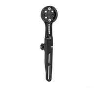 High Performance Bike Computer Mount Featuring a Light Stand Compatible With Leading Brands Like For Garmin, For Bryton, For Wahoo, and For Cateye (A)