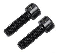 High Performance Bike Crankarm Bolt for ULTEGRA HollowTech M6x18mm Alloy Screws (Black)