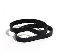 High-Performance Black Rubber Timing Belt 328L - 12.7mm, 15mm, 20mm Widths, Toothed Pulley, Conveyor & Transmission Solutions for 315L, 319L, 322L, 330L