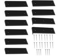 High Performance Boat Trailer Glide Bunk Pads - 10 x Slide Bunk Enders for Loading Boats, Non-Stick Trailer Runners | Bunks Slicks for Easy Boat Start, Slide-On Pads for Bass Boats, Kayaks