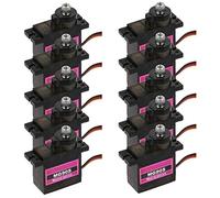 High-Performance Camera Drone Accessories 10PCs Micro Servo for RC Helicopters Planes and Boats Precision 360° Motion Gear Parts (AS Show, One Size)