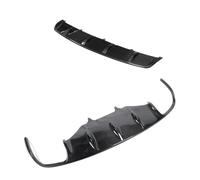 High-Performance Carbon Fiber Front Lip & Rear Diffuser Kit Compatible for Porsche Macan 2014-2021 - Aerodynamic Sport Body Upgrade, Gloss Mirror Finish(Lip Diffuser lamp)