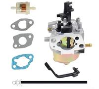 High Performance Carburetor for Champion Generator Parts, Fits 6.5HP 3500W 4000W SP-GG350, Compatible with 168FA 168FB 170F Engines, Replacement Set with Choke Lever and Filters