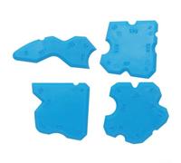 High Performance Caulking Tools for Achieving Smooth Finishes on Various Surfaces 2/4 Pack (C)