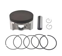 High Performance Ceramic Coated Flat Top Piston .550 For GX200 Predator 212cc 70mm Diameter Better&Higher Compression Light Weight Design Heat Resistent&wear-resisting Coating Handle More RPMS