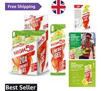 High-Performance Citrus Energy Gel - Instant Boost for Endurance Sports, 20 Pack