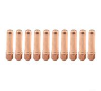 High Performance Copper Contact Tips For Bernard For Centerfire Mig Welders With Threadless Drop In Style And Anti Vibration Locking Mechanism To For Ensure Stable And Long For Service Life In(T-062)