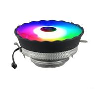 High Performance CPU Cooler RGB Addressable Fan for Intel for i3 i5 i7 LGA 1700 Silent Air Cooling Heatsink 13x13cm(12cm)
