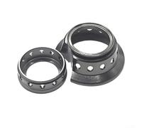 High Performance Decorative Ring for DAIWA Reels, Fits For ALPHAS 20/21/22, For STEEZ 16 SV, For TATULA 22, CNC Machining (dark gray)