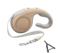 High-Performance Delayable Dog Worthy Long Retractable Dog Elise Elise Jogging Lead for Pet | Pet Hiking Rope with a Slip Handle for Pet Tools