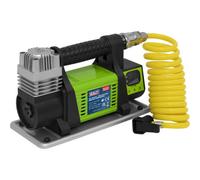 Digital HEAVY DUTY 12V Car Tyre Inflator / Mini Air Compressor - 100PSI Max Pump