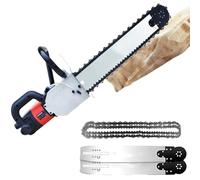 High Performance Electric Concrete Cutting Machine with Diamond Chains for Industrial Wall and Surface Applications