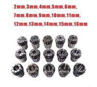 High Performance ER25 216mm Spring Collet for CNC Equipment, Ensures Secure Tool Holding in Machining Processes (12mm)