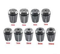 High Performance ER25 216mm Spring Collet for CNC Equipment, Ensures Secure Tool Holding in Machining Processes (10mm)
