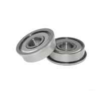 High Performance F608zz for MINI Ball Bearings 8mm x 25mm x 7mm with Double Metal Shield 10 Pack