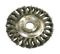 Faithfull 1512522150 Circular Wire Brush 125 X 12Mm 22.2Mm Bore 0.50Mm Wire