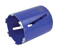 Faithfull FAIDCD117 Dry Diamond Core Bit, Blue, 117 mm x 150 mm