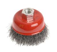High-Performance Faithfull Wire Cup Brush 100mm For Angle Grinders