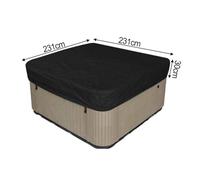 High Performance For bathtub Cover, Built to Withstand Harsh Outdoor Conditions (231 * 231 * 30cm)
