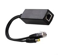 High Performance For POE Splitter 48V to 12V 1A/2A Adapter for Consistent Data Transfer in Wireless Configurations