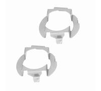 High-Performance H7 LED Headlight Adapter Retainer Holder for B Class and Vehicles - Sturdy and Easy-to-Install 1 Pair