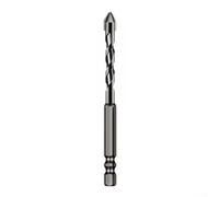 High Performance Hex Shank Eccentric Drill Bit for Tile Wood Glass Plastic Wall Concrete with Self Centering and Special Cutting Path (4pcs)