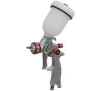 High-Performance Hvlp Gravity Feed Spray Gun With 1mm Detail Nozzle For Precision Painting