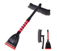 High Performance Ice Scraper for Winter Windscreen Removal with Ergonomic Extended Reach for Vehicle Cleaning Windscreen De-icing (B, One Size)