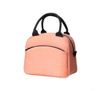 High Performance Insulated Lunch Bag with Wide Opening Effortlessly Carry Your Meals Anywhere You Go (Pink)