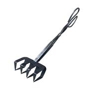 High Performance Iron Fire Pit with Metal Clamp for Charcoal and Firewood, Ideal for Camping and Outdoor Activities