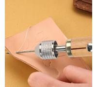 High Performance Leather Hand Sewing Machine with Ergonomic Design and Built In Needle Storage for Leatherwork (Type A)