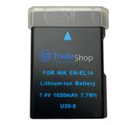 High Performance Li-ion Battery for Nikon D3100 / D3200 / D5100 / P7000 / P7100 / P7700 / D 3100 / D 3200 / D-5100 / P-7000 / P-7100 / P-7700 s EN-EL-14 ENEL 14 EN-EL14 ENEL14 with Infochip