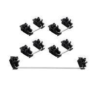 High Performance Mechanical Keyboard Stabilizer Set Abs Material Easy to Install Compatible with 6.25u and 2u Keys Suitable for Shift Key and Space Bar Use