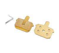 High Performance Metal Disc Brake Pads for Kugoo G-Booster Electric Scooter, Copper Material for Private Land Use, Gold