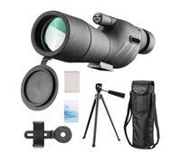 High Performance Monocular Telescope for Adults with High Performance - 25-75x60 Waterproof Monocular | Shockproof, Anti-Fog, Compact Zoom Telescope, Lightweight Portable Bags