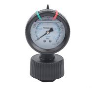 High Performance PP Diaphragm Pressure Gauge 0-10KG Range 1/2PT Thread for Use in Filtration and Etching Systems Designed for Industrial Reliability (0-2KG)