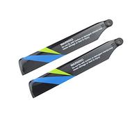 High-Performance RC Helicopter Spare Parts for V911S Model - Durable Main Propellers Set of 2 for Enhanced Flight Experience (Green, One Size)
